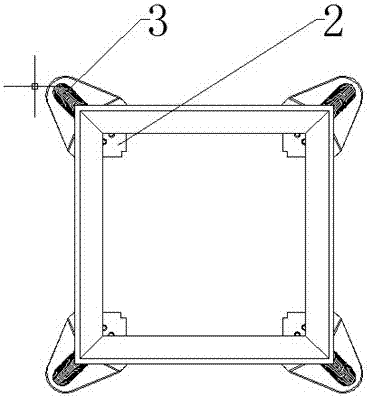 An open straw compression box with a two-stage density adjustment mechanism