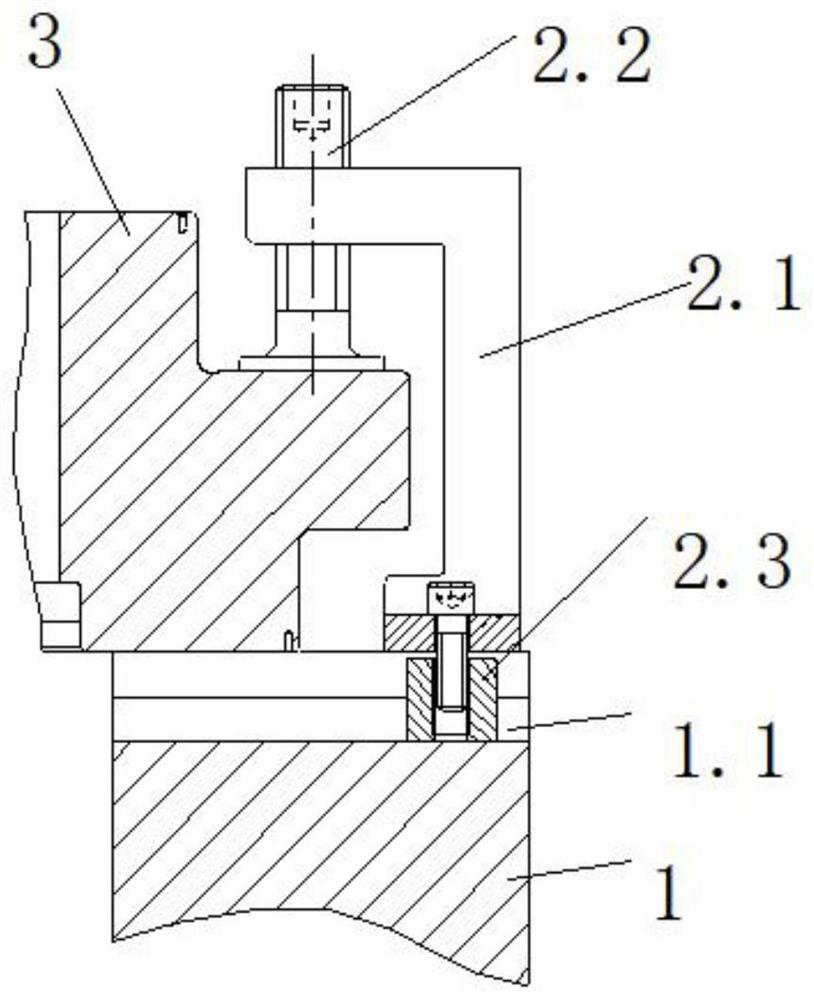 Machining method of gear ring of main bearing of heading machine and obtained gear ring