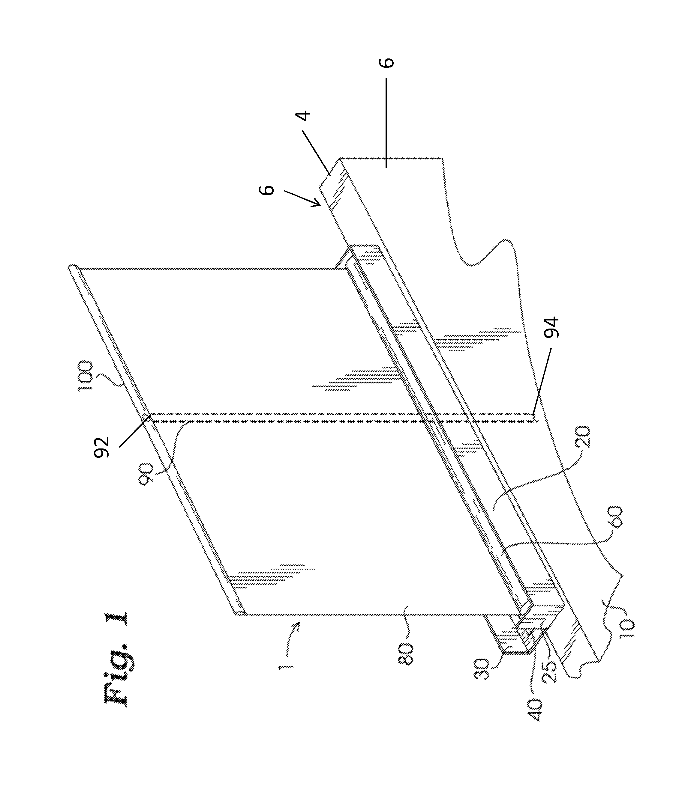 Retractable privacy screen and mounting fixture