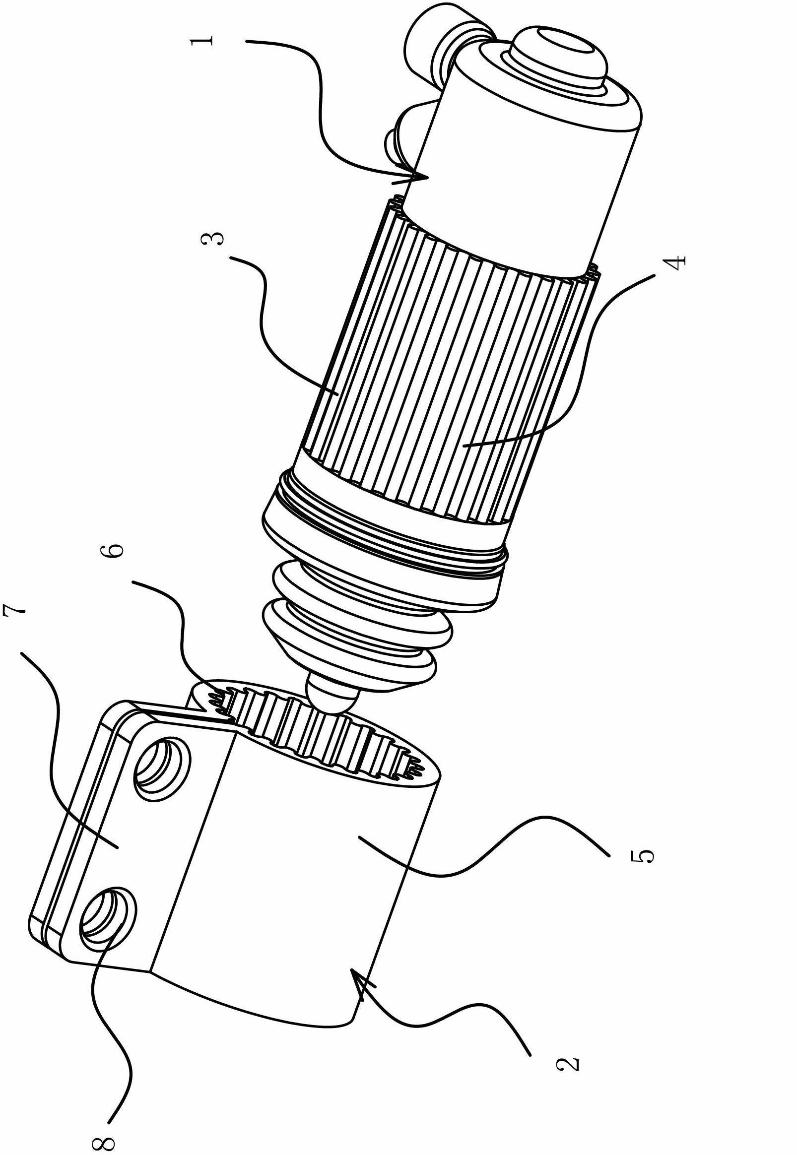 Device for fixing clutch slave cylinder