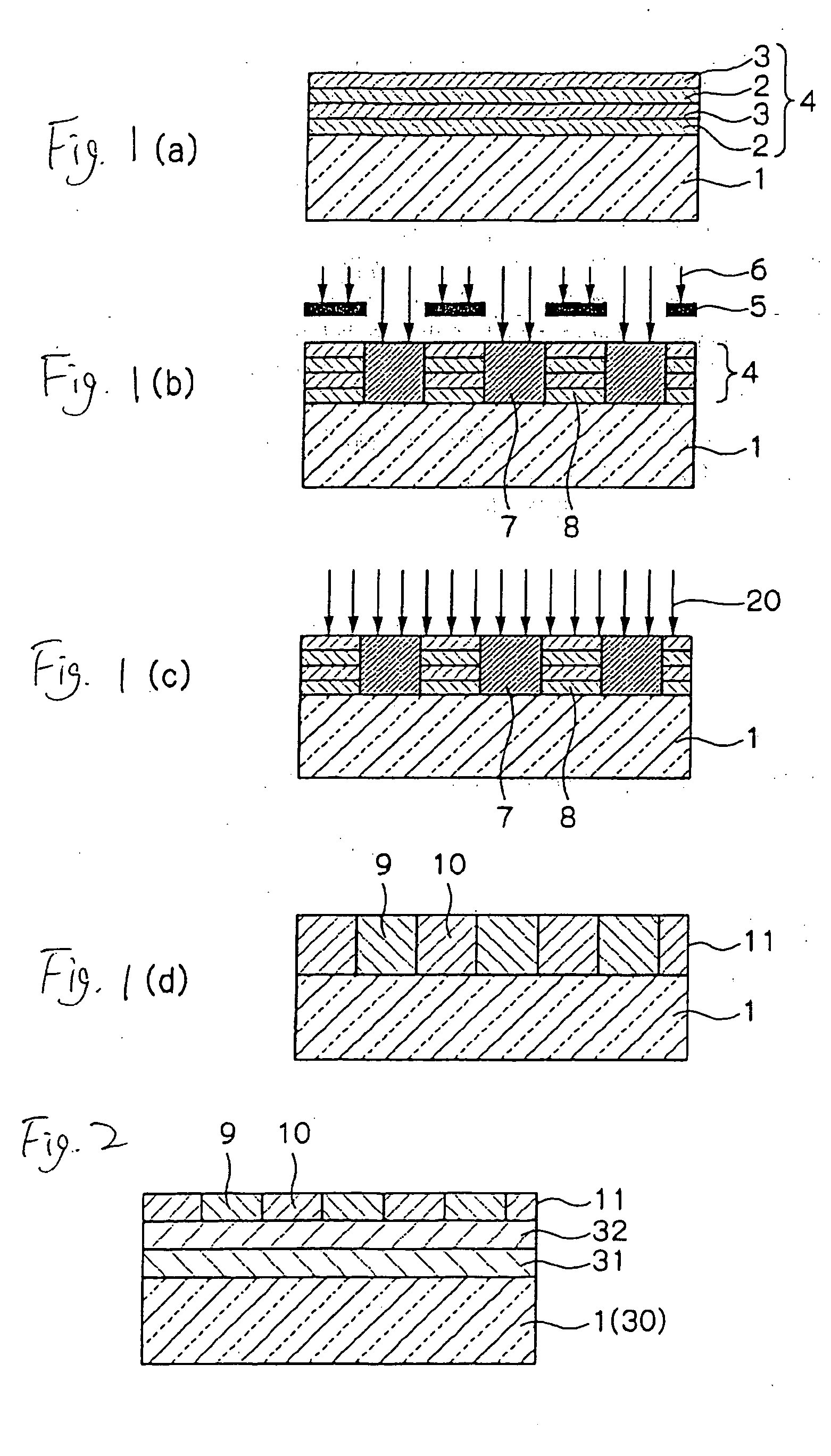 Magnetic film forming method, magnetic pattern forming method and magnetic recording medium manufacturing method