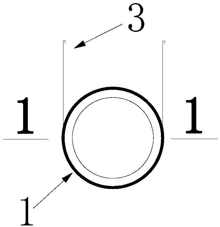 Wave pressure sensor pre-embedded device and its embedding method