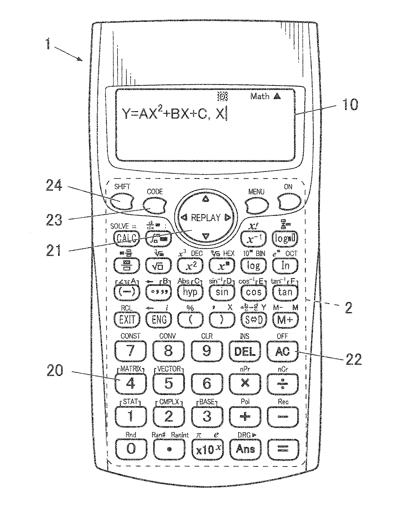 Electronic device, method of displaying two-dimensional code, and recording medium with program recorded thereon