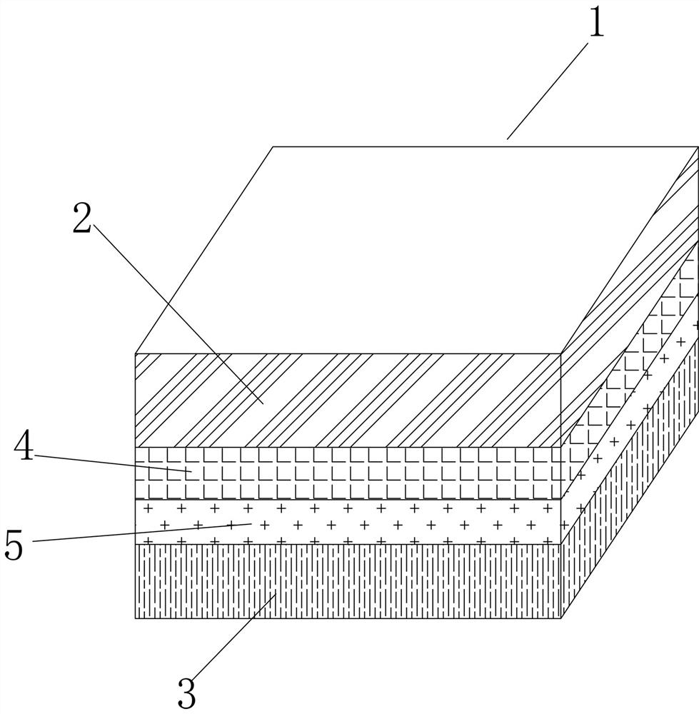 Biodegradable composite film material, preparation method thereof and packaging bag thereof