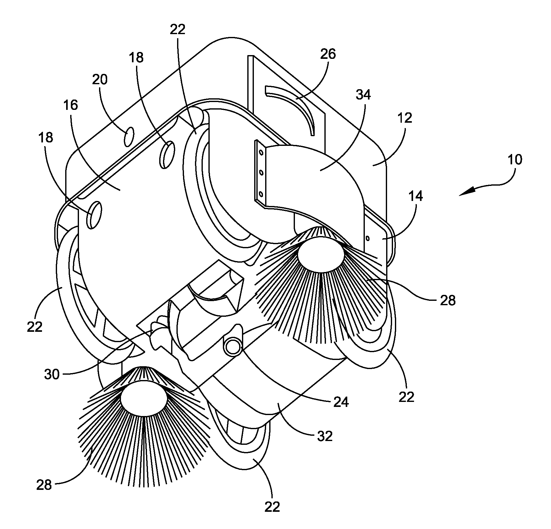 Vacuum cleaner and vacuum cleaning system and methods of use in a raised floor environment