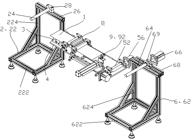 Light leakage detection device for roll-shaped shading material