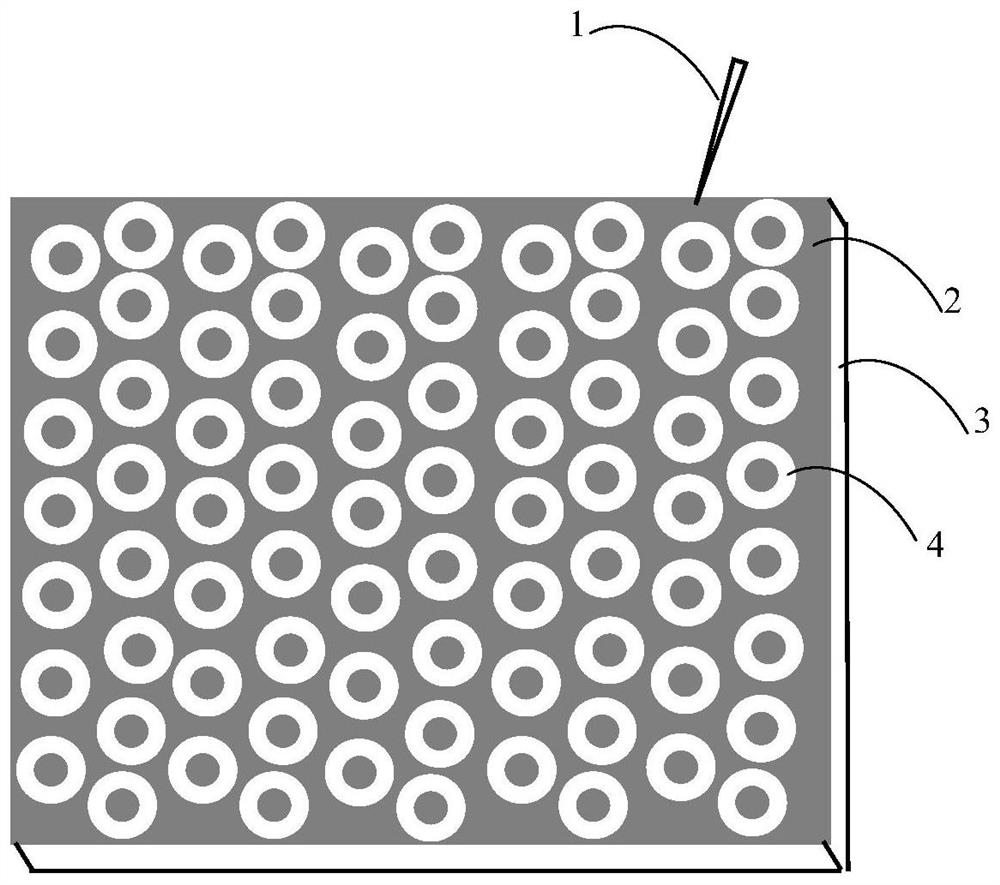 A kind of dynamic frequency selective surface structure and preparation method thereof