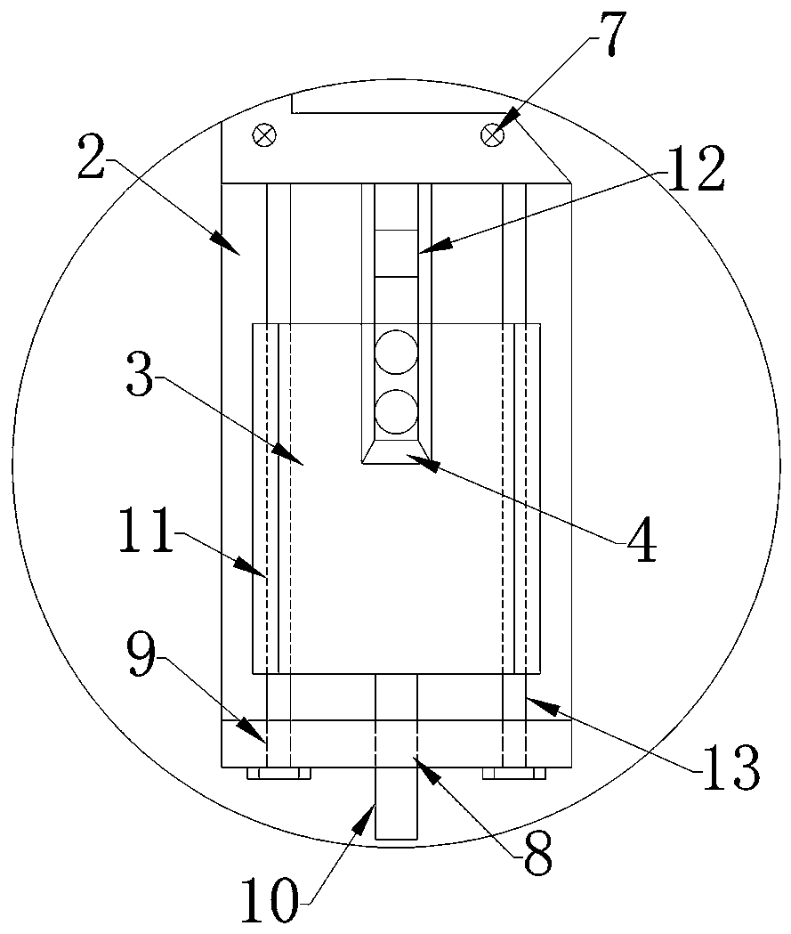 An insulating rod that shortens the working time of replacing the suspension insulator of the grounding electrode with power