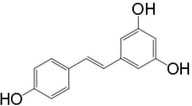 Method for preparing high-purity resveratrol from polygonum cuspidatum