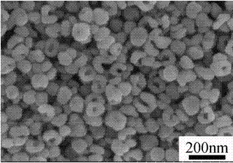 Preparation method of tetragonal-phase barium titanate (BaTiO3) hollow nanocrystal