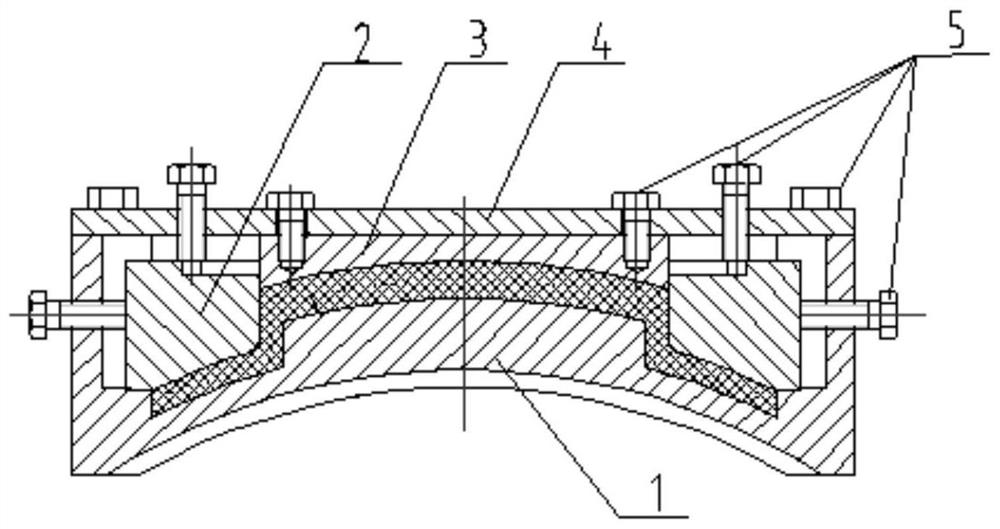 Rapid prototyping method of special-shaped quartz composite ceramic wave-transparent antenna window