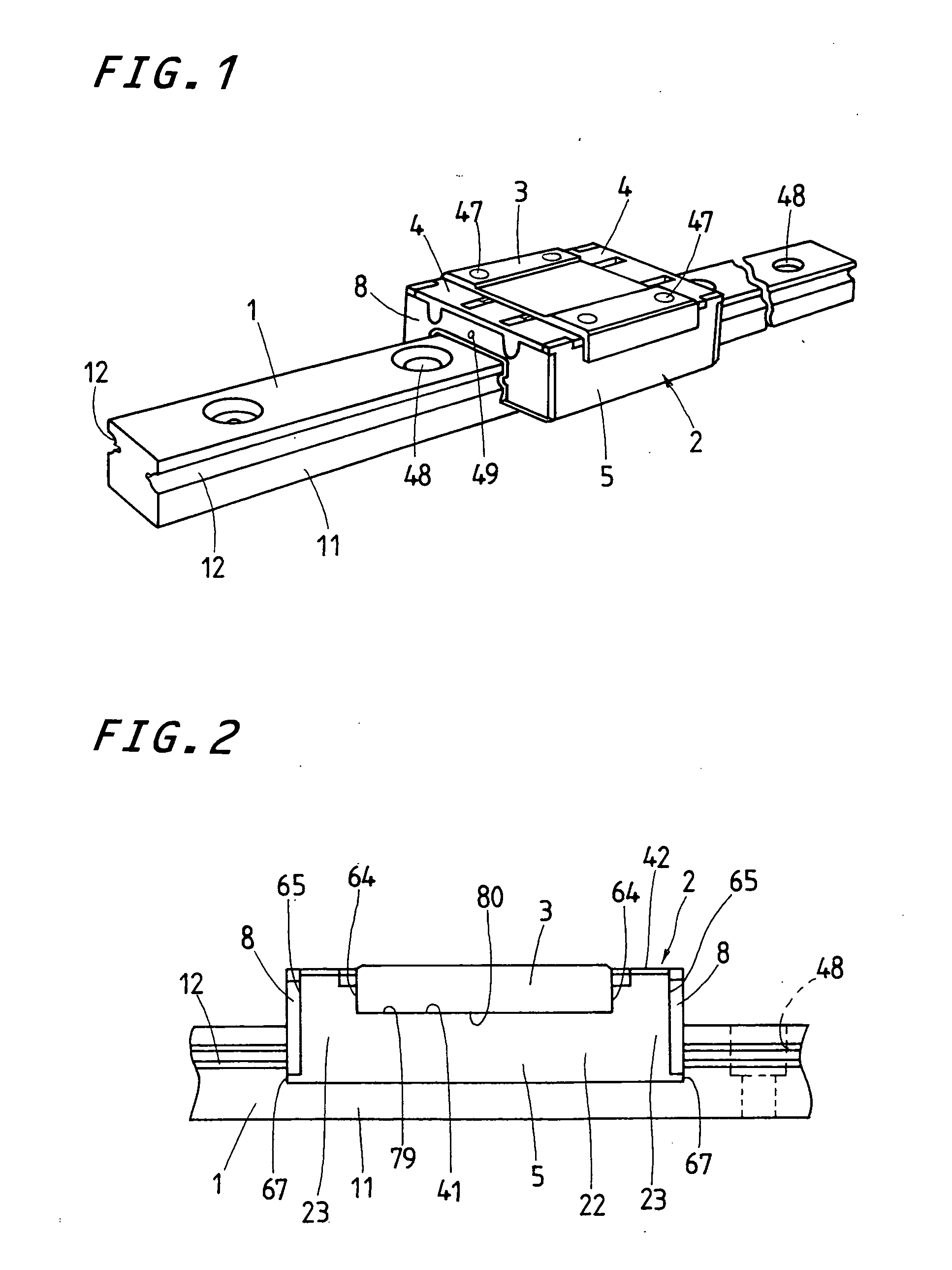 Linear motion guide unit