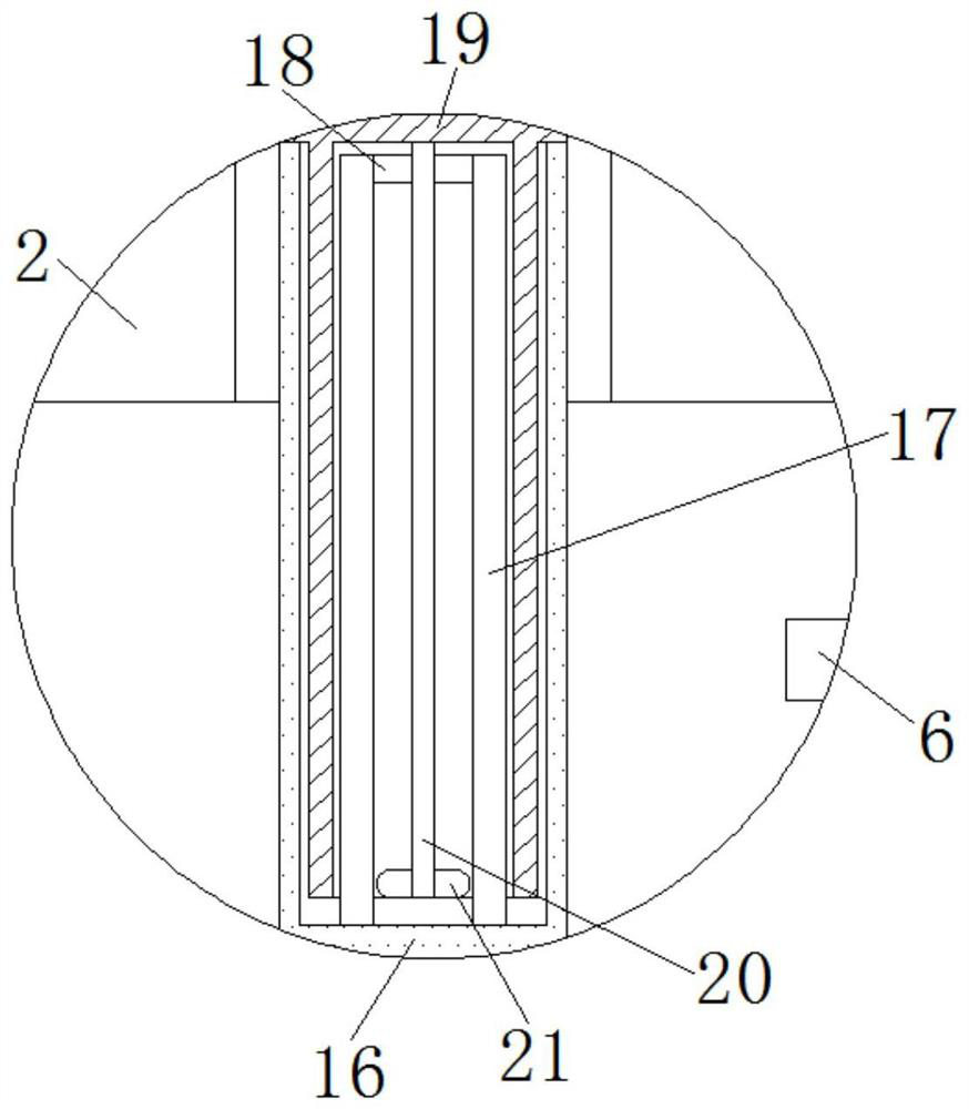 A work display device