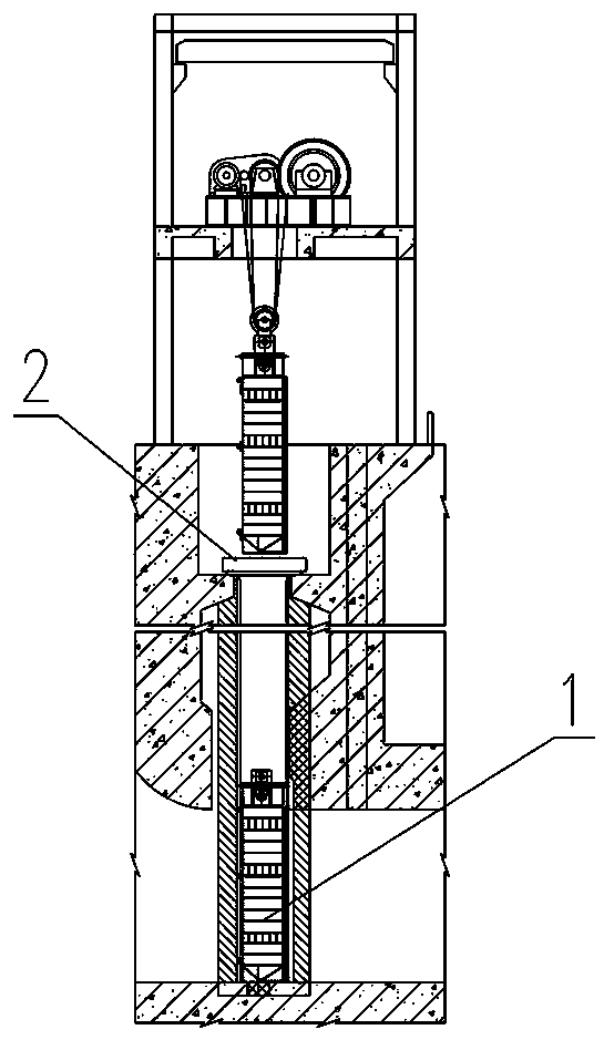 Unattended operation design method of hydropower station winch type single-lifting-point gate hoist