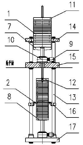 Ultra-large torque standard machine weight loading system