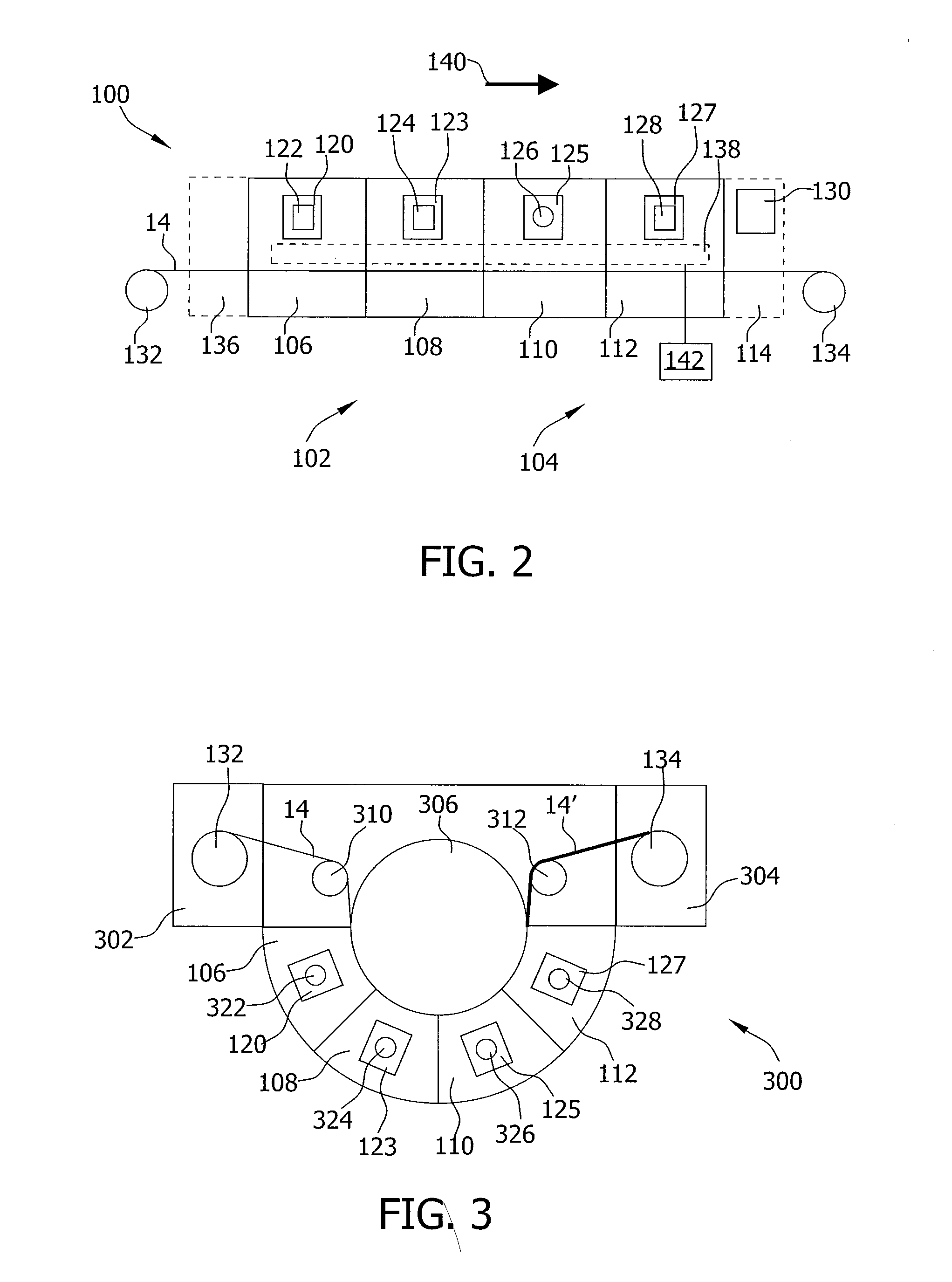 Method and system for manufacturing a transparent body for use in a touch panel