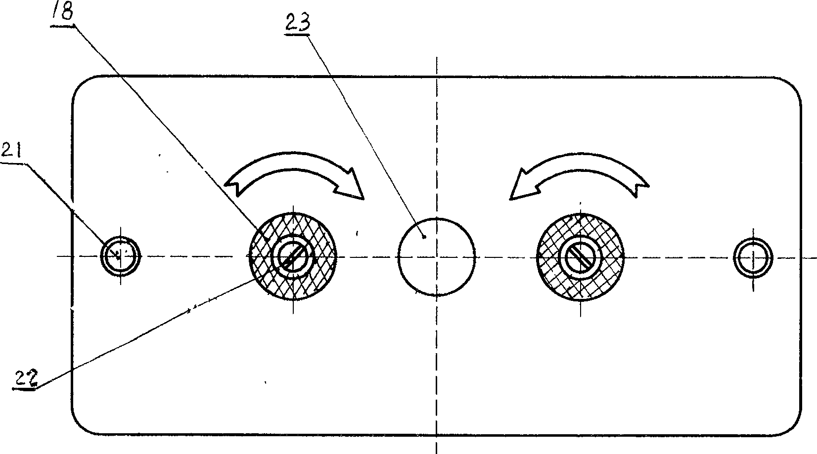 Multiple azimuths and double functions monitor and alarm for surrounding rock and bed separation