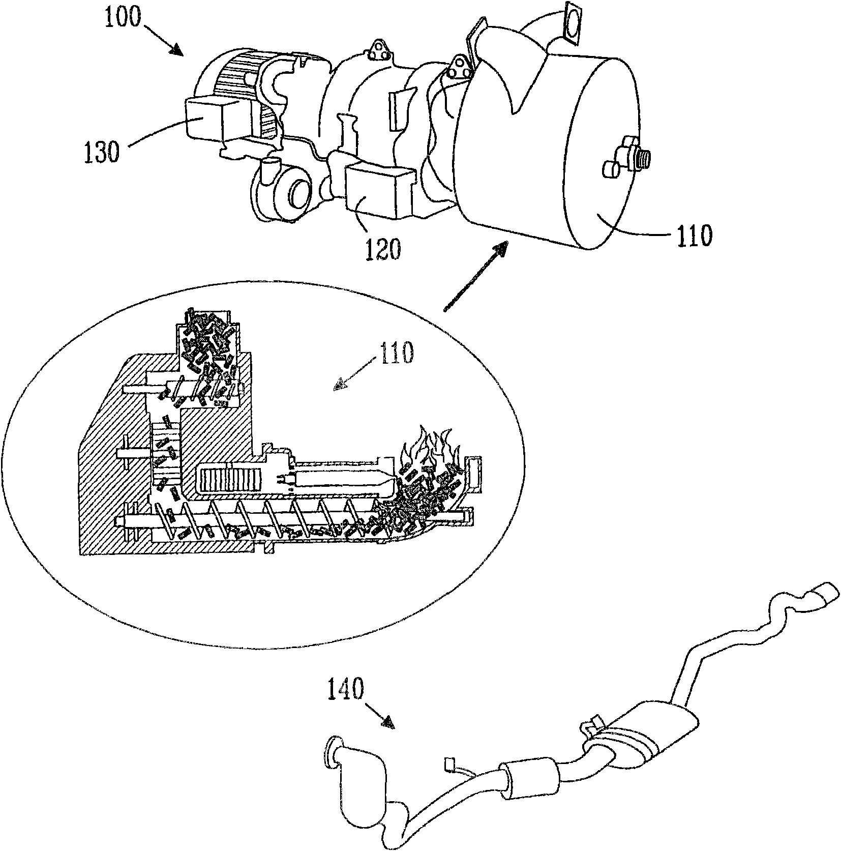 Vehicle engine