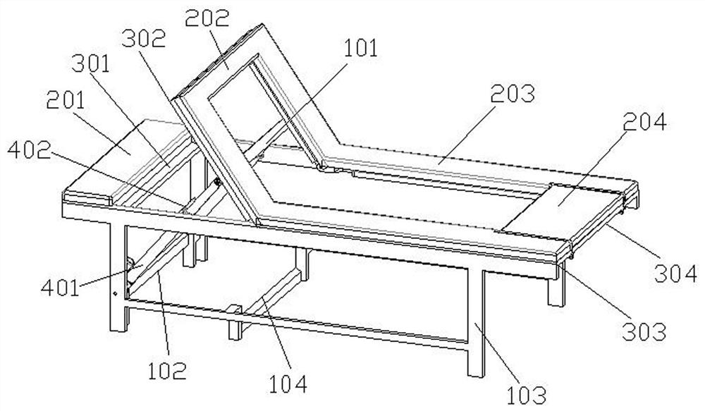 Self-help reversible bed-chair posture changing and shifting device