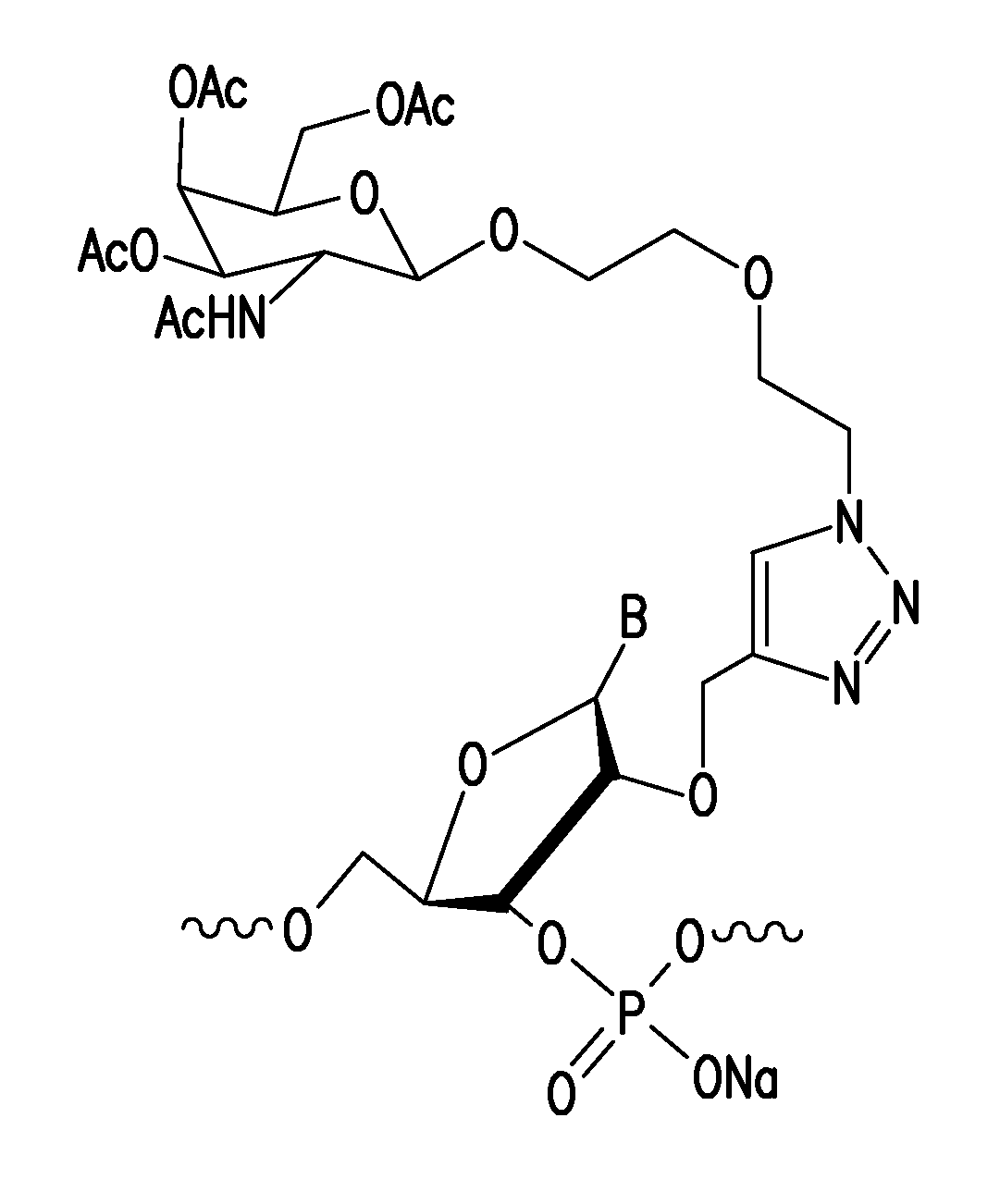 Post-synthetic chemical modification of RNA at the 2'-position of the ribose ring via "click" chemistry