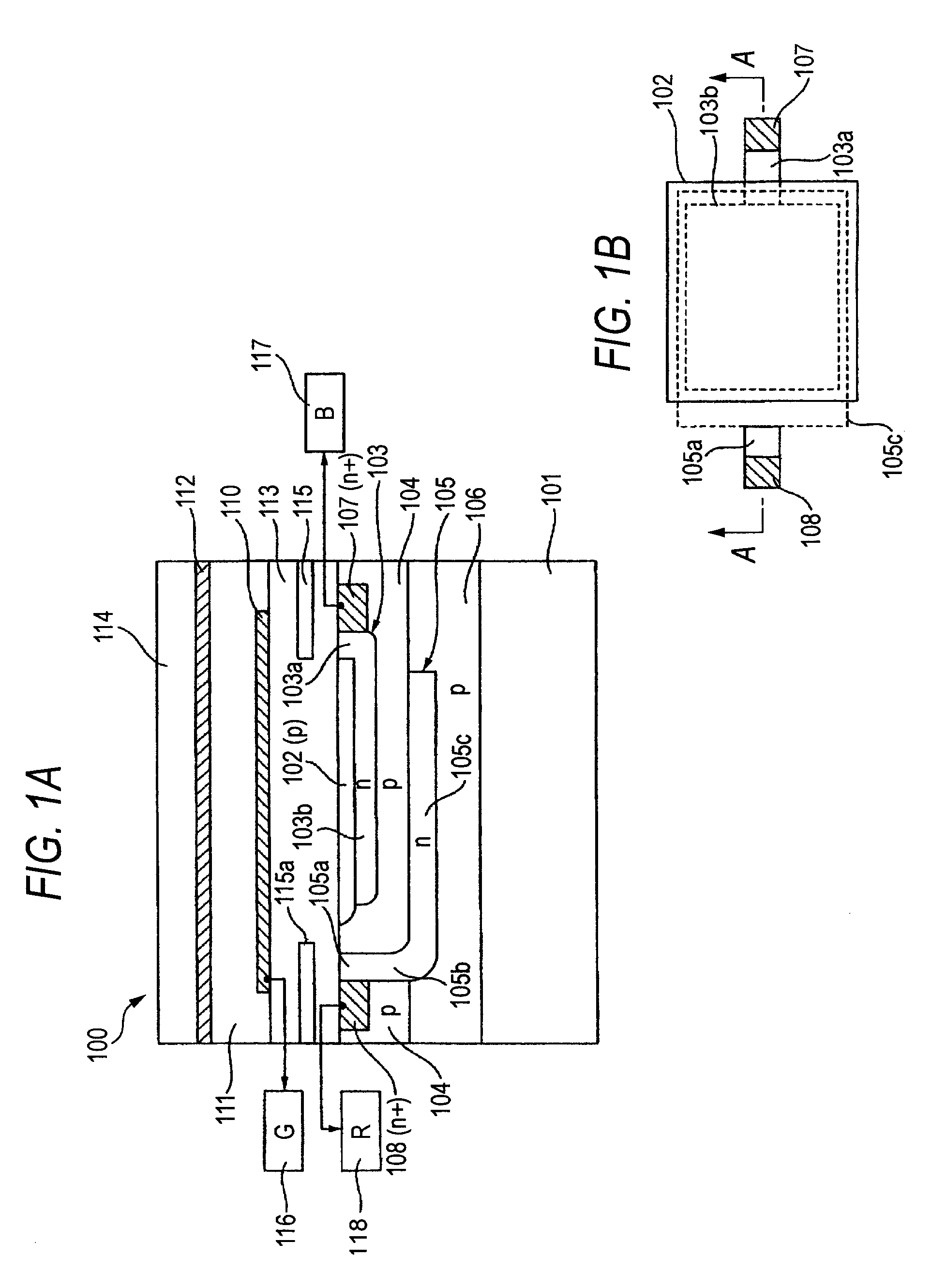 Single plate-type color solid-state image sensing device