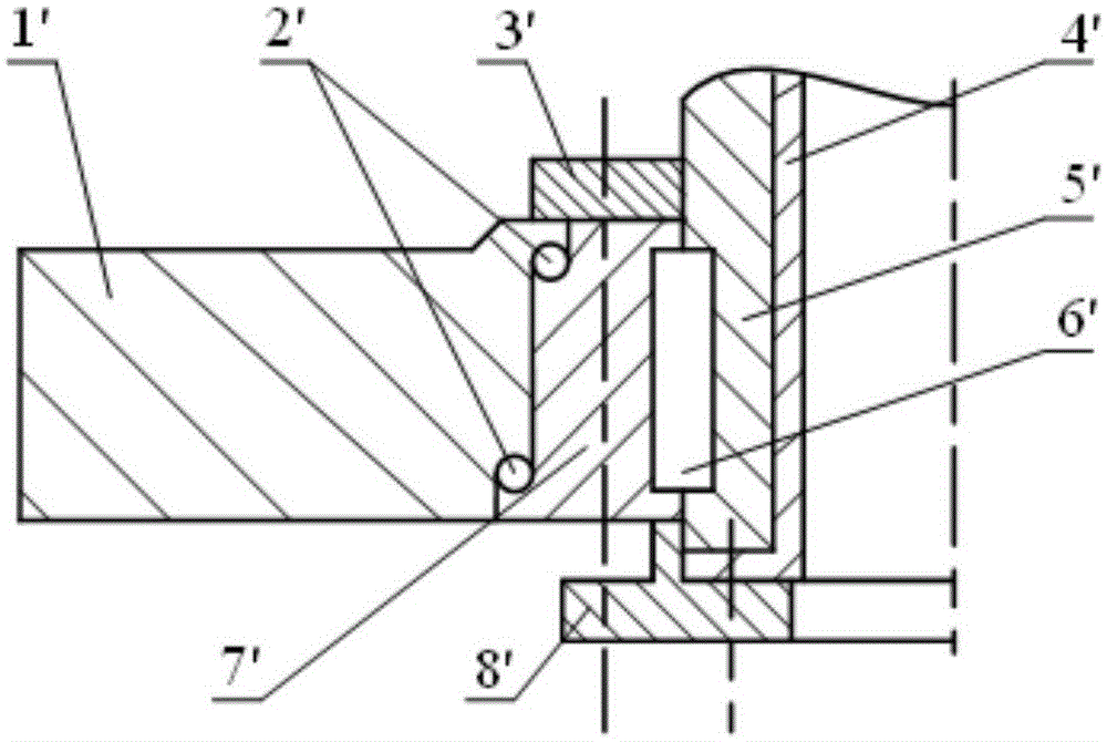 Disengagement type nuclear power plant main pump flywheel