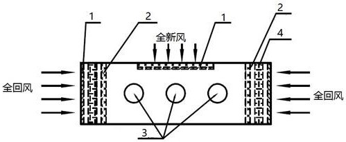 A brand-new air wall-mounted jet air conditioning unit and its control method