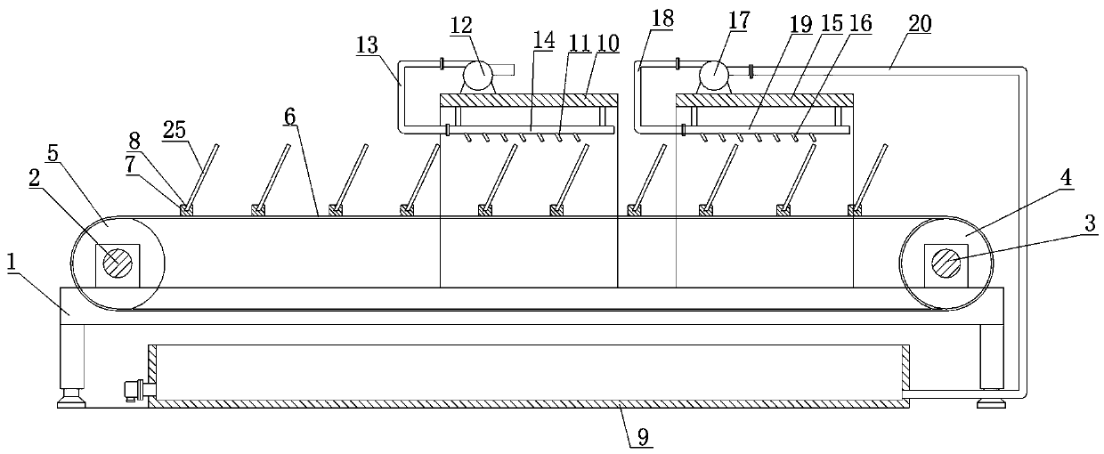 Production line and production process of printed circuit boards for new energy vehicles