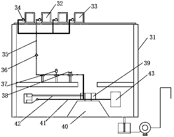 Method and device for dynamically measuring dam break evolution process