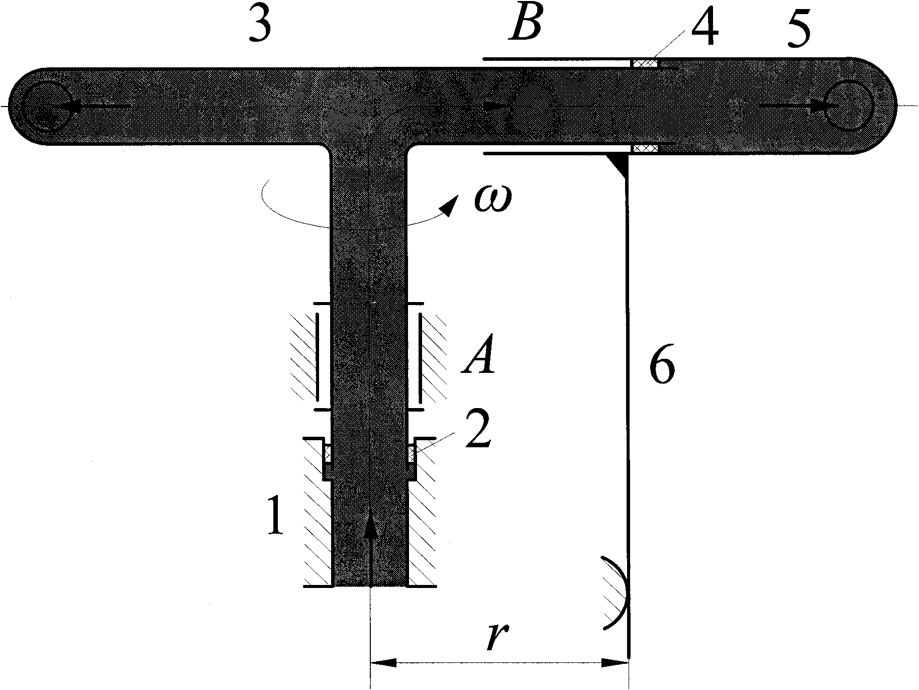 Rotary type-based fluid pattern spraying method