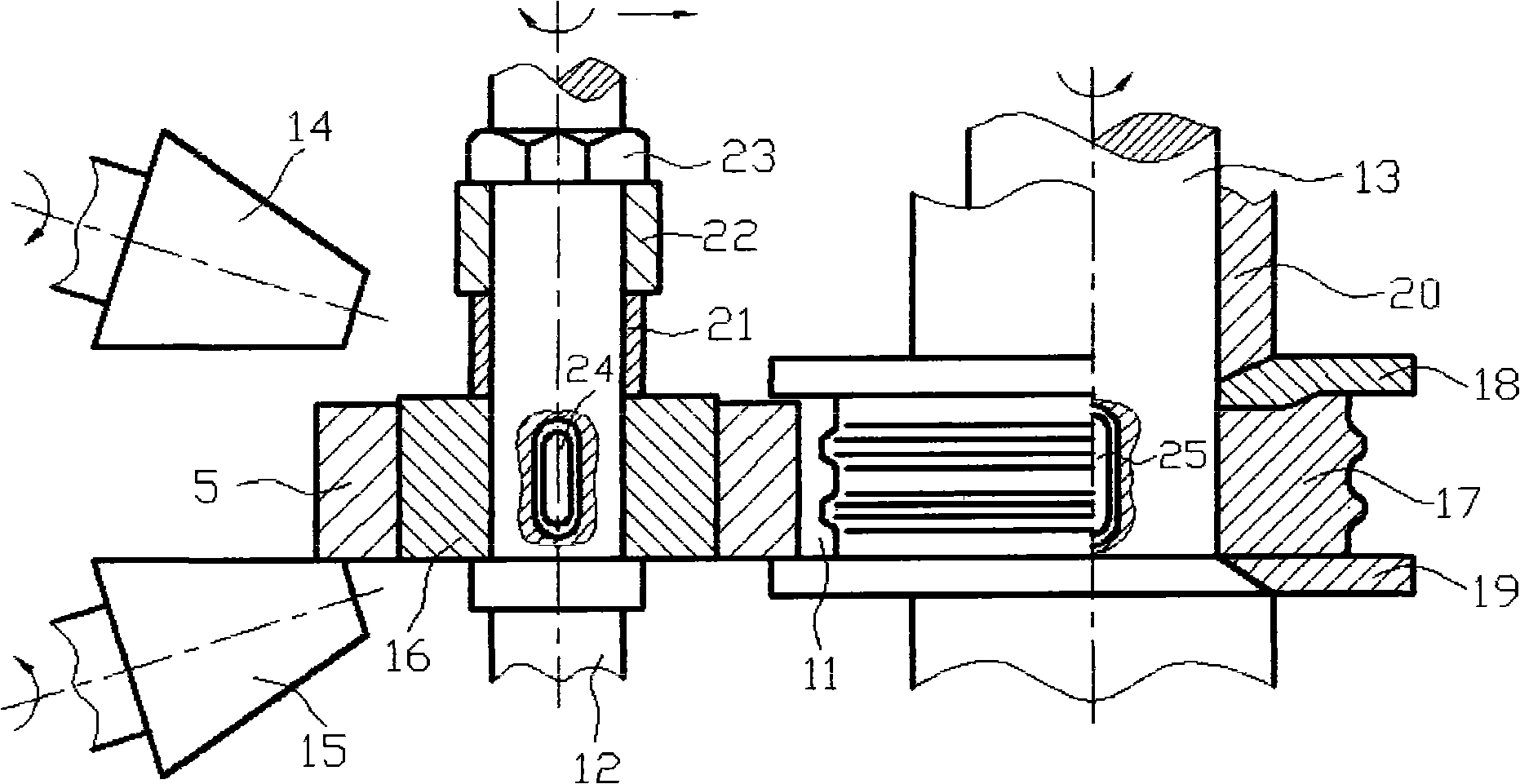 Method for rolling and shaping aluminum alloy special-shaped ring forging