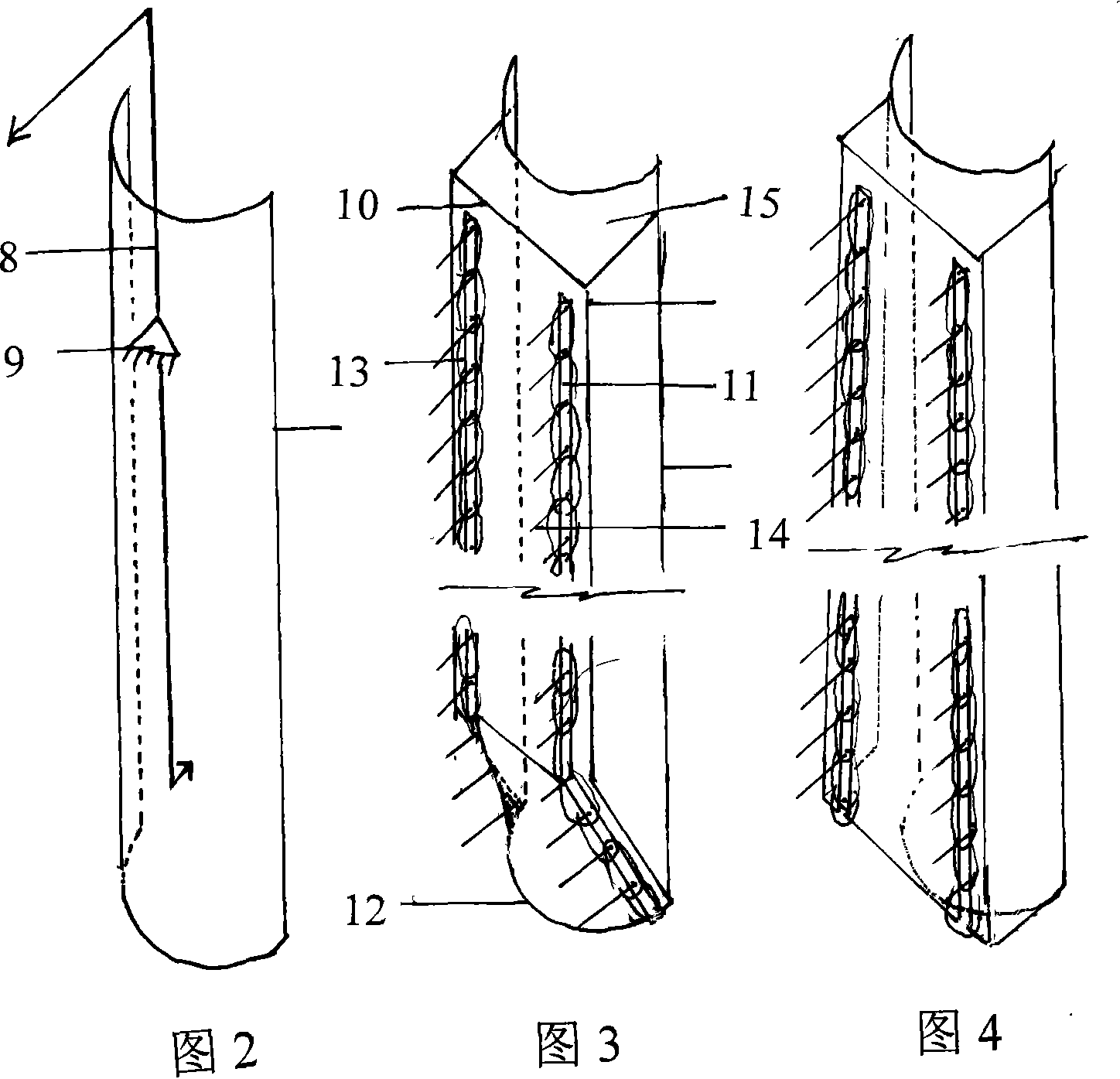 Driving device for manufacturing underground continuous wall and jointing method