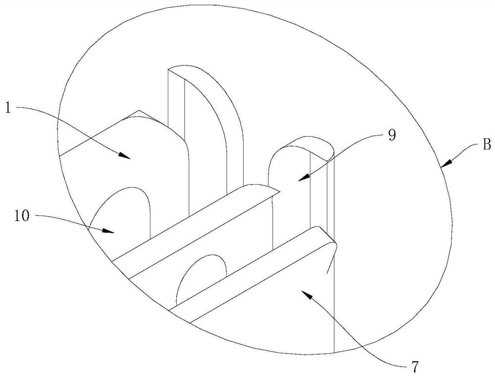 Heavy-current moving contact structure