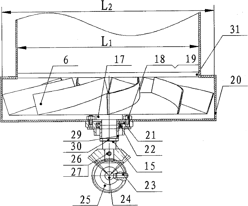 Blade-type straw collecting device