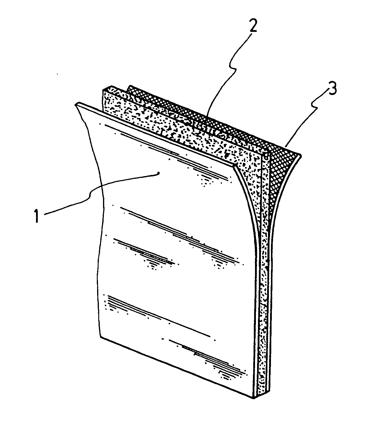 Material for waterproof clothing device