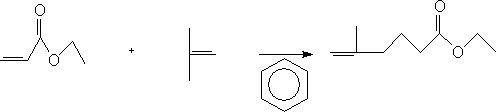 A kind of preparation method of ethyl 5-methyl-5-hexenoate