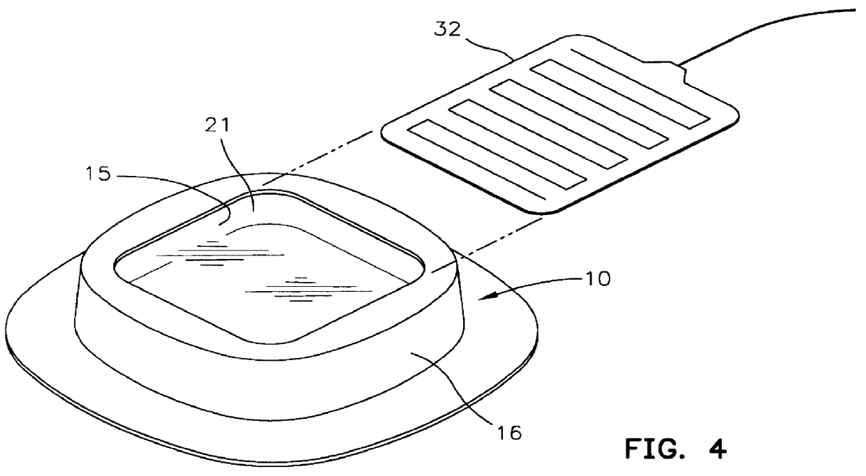 Flexible non-contact wound treatment device with a single joint