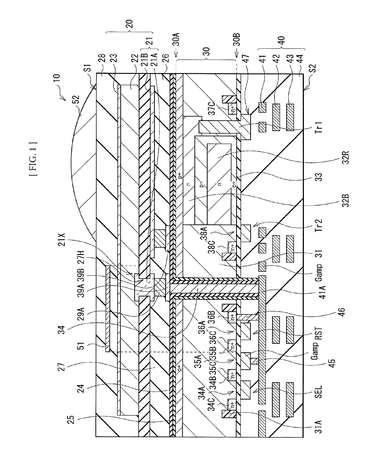 Solid-state imaging element and solid-state imaging apparatus