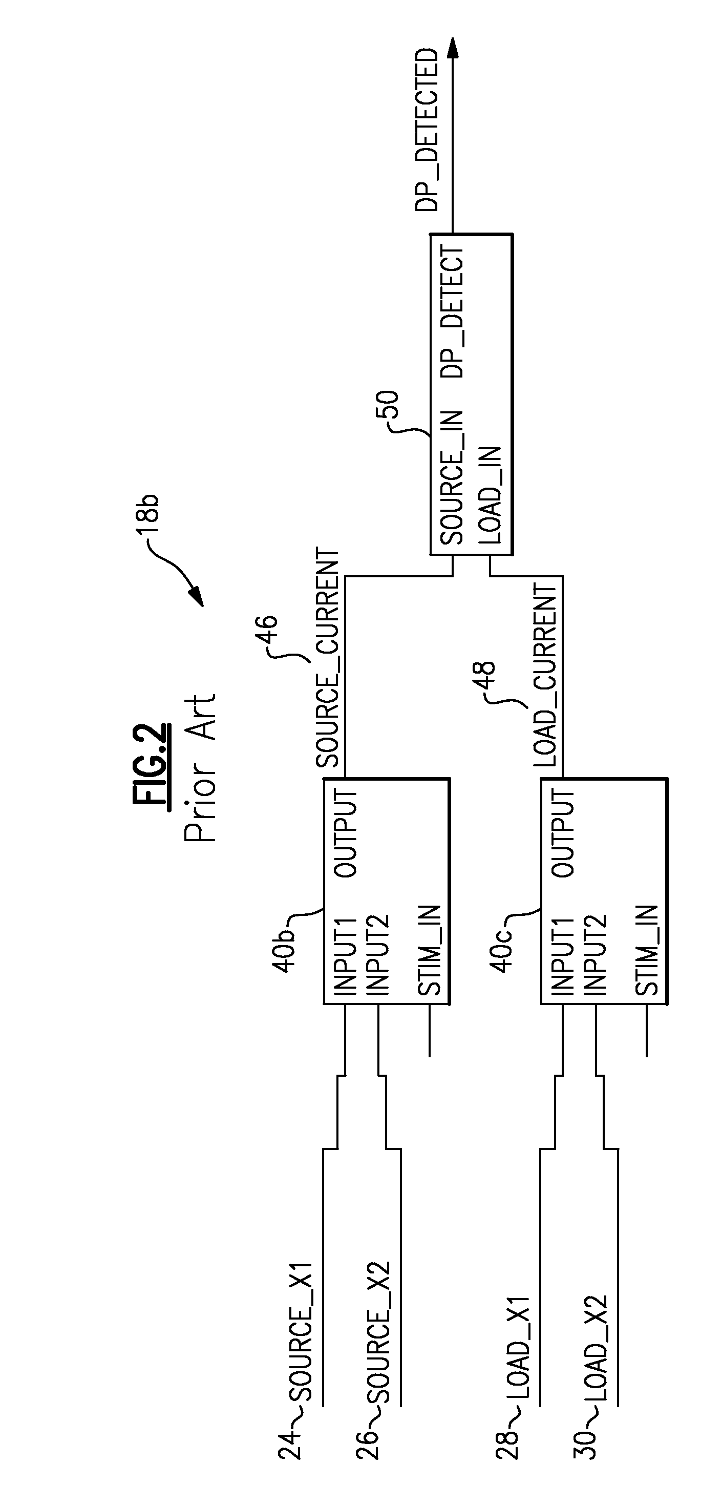 Differential power detection