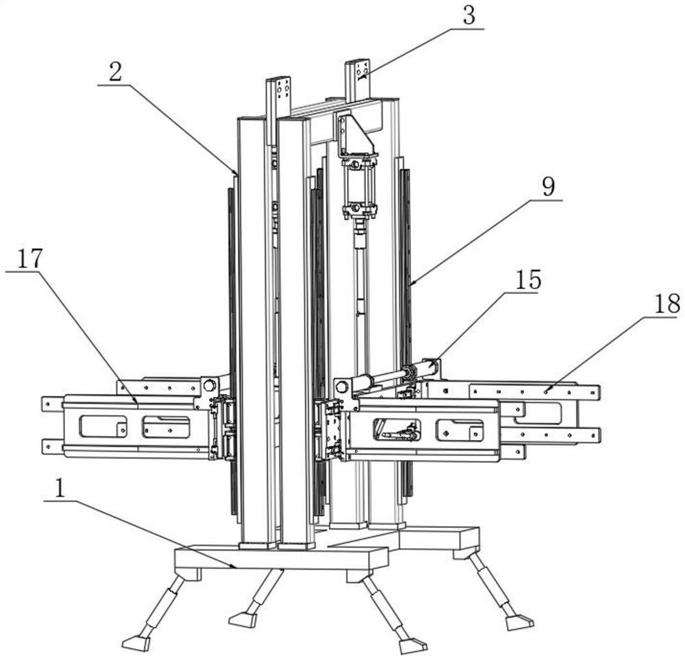 Highway bridge bearing capacity detection device