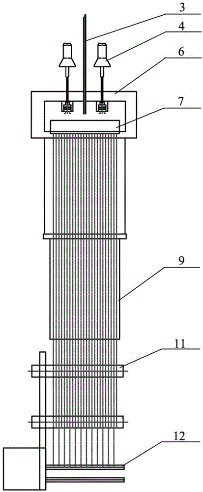 Spinning device and method for melt-spun spandex