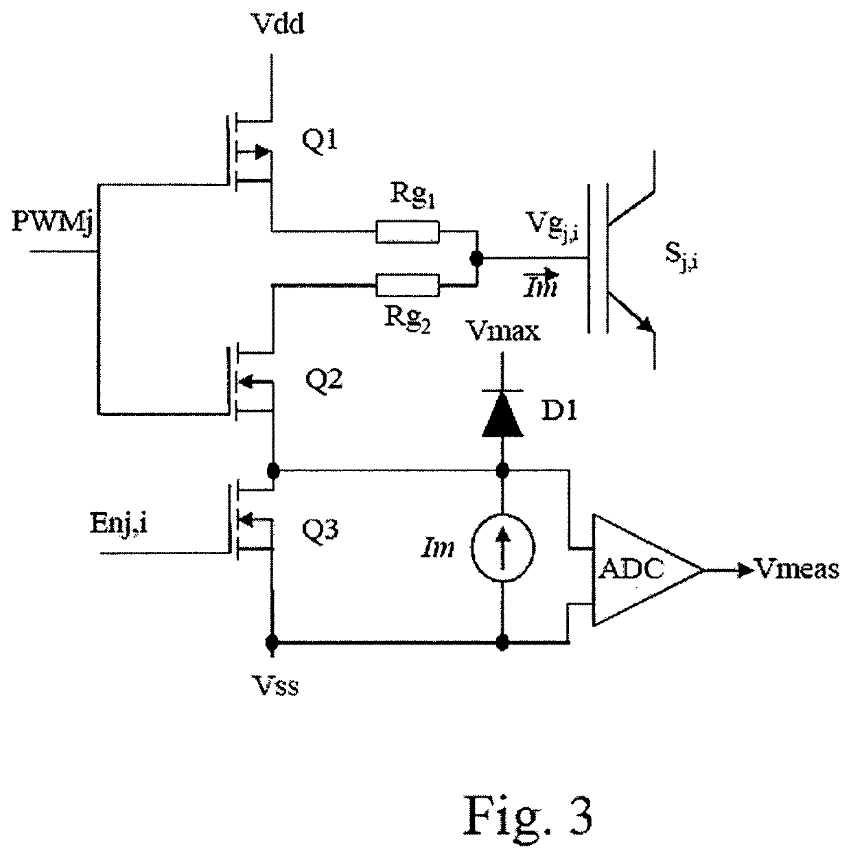 Device and method for monitoring multi-die power module