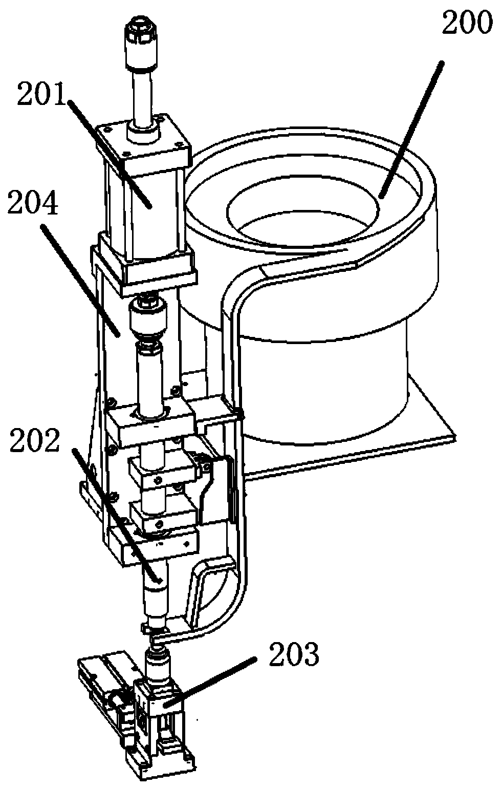 Five-station equipment for processing file box