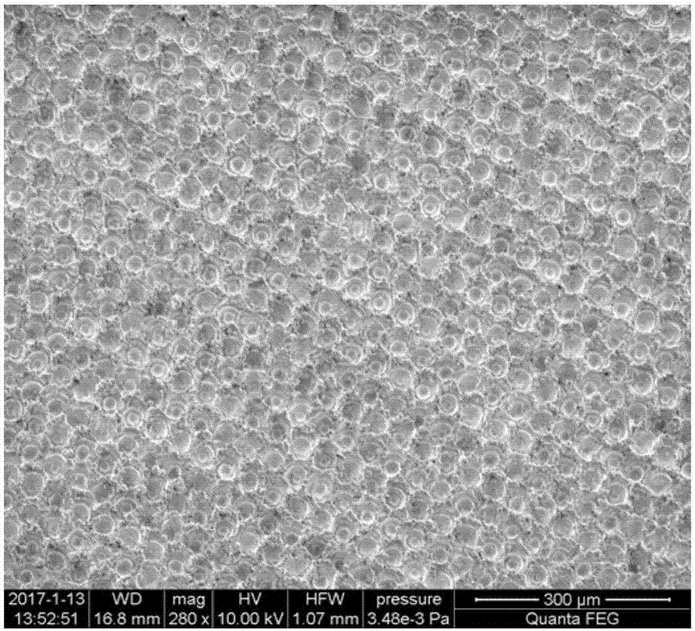 Ordered pore array anode tantalum foil for tantalum capacitors and preparation method thereof