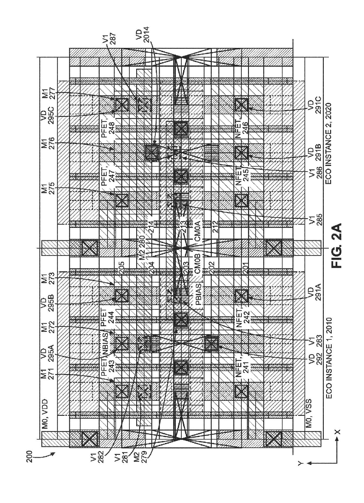 Integrated circuit (IC) design methods using engineering change order (ECO) cell architectures