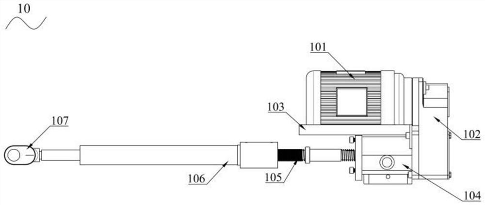 Ejecting mounting mechanism for assembling missiles under belly of airplane and control method of ejecting mounting mechanism