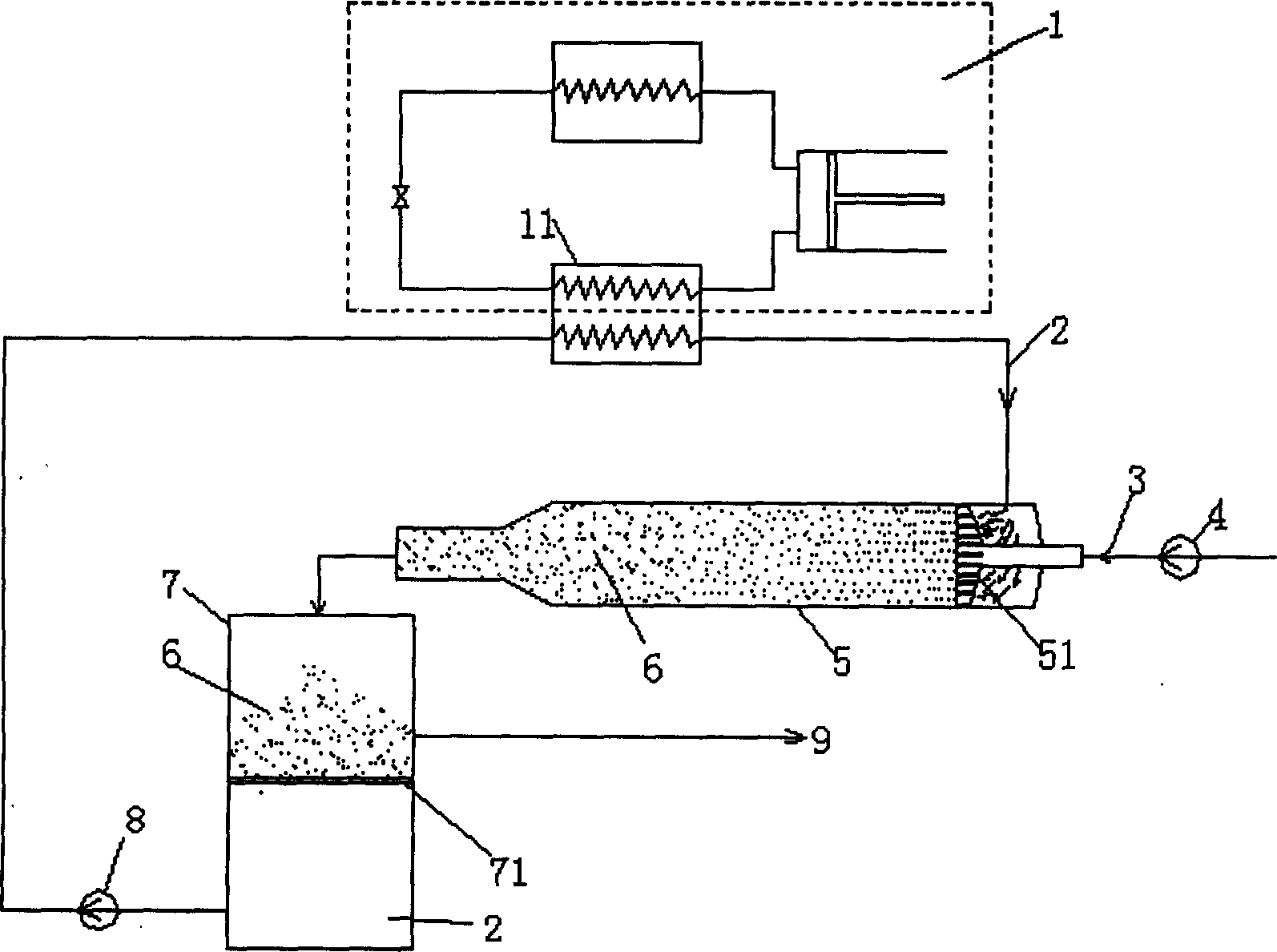 Method and apparatus for making fluidic ice