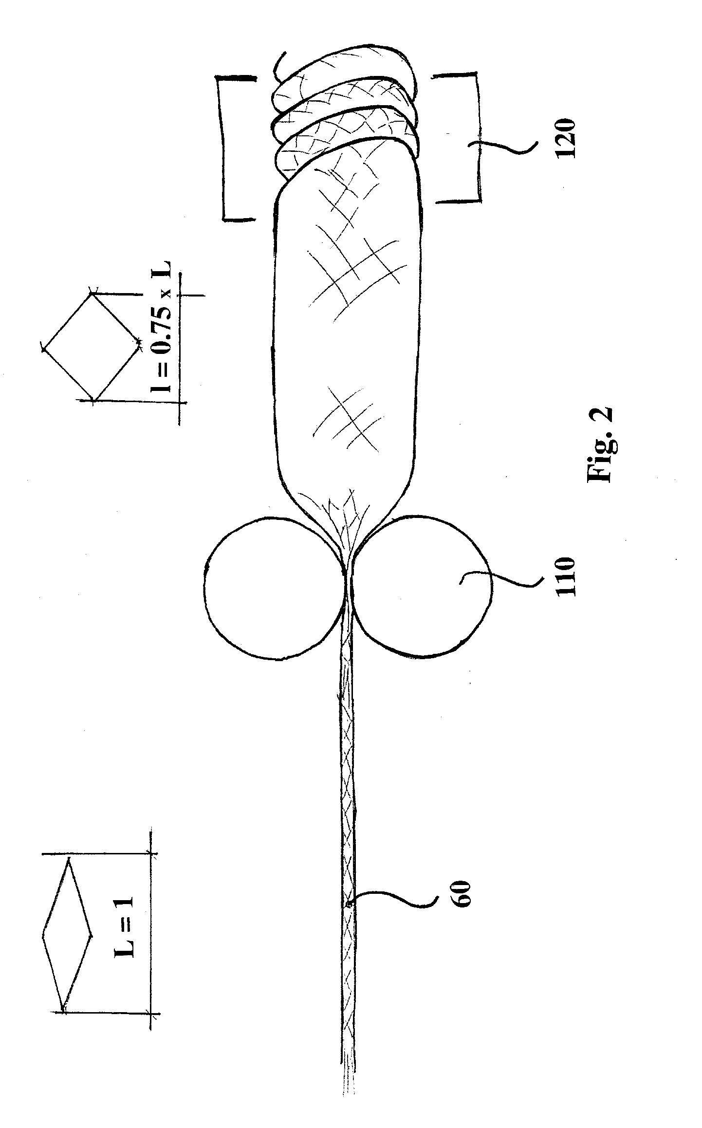 Method for Producing a Netted Casing