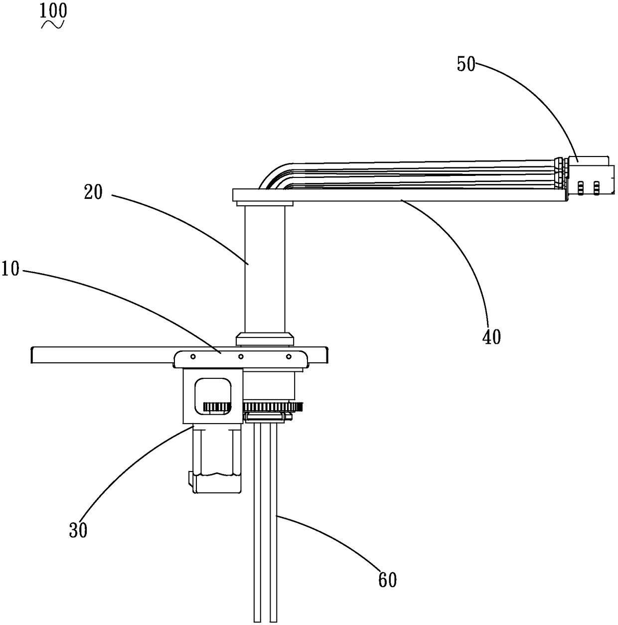 Liquid feeding device and cooking device including liquid feeding device