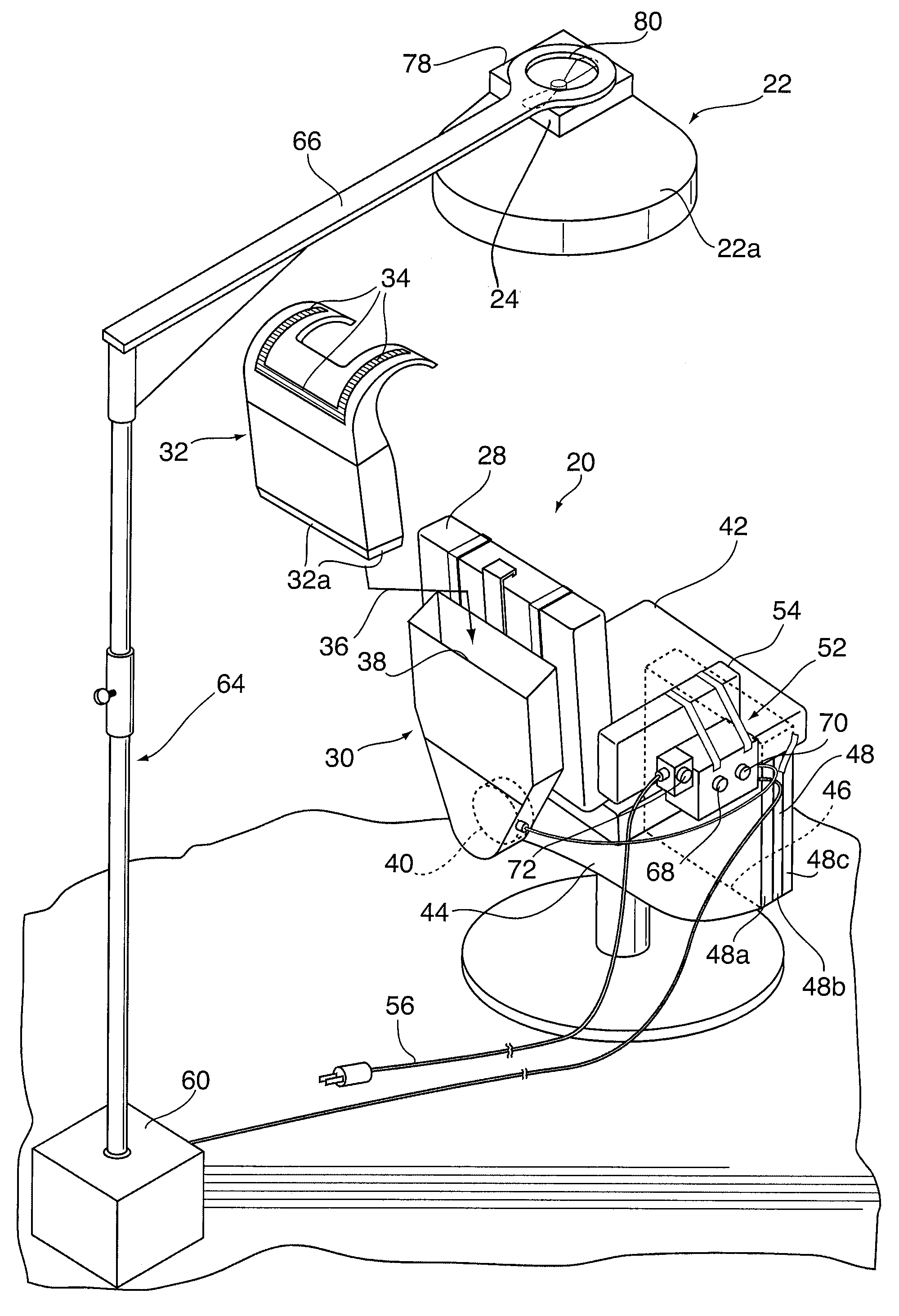 Beauty salon ventilator